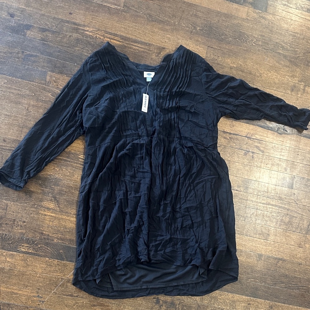 Old Navy Black Women's Tunic Top Size 2X